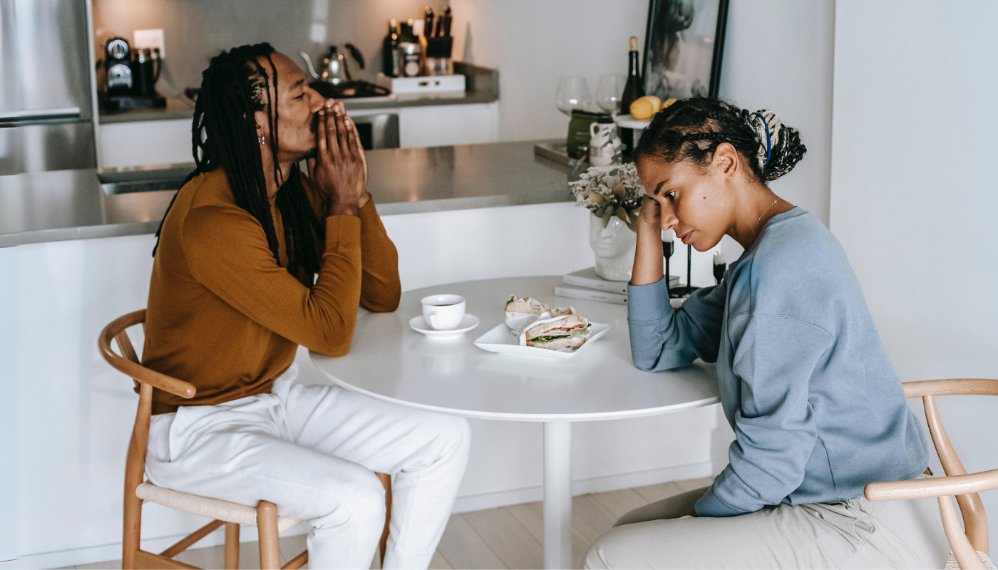 Argument out of control, feeling shut down